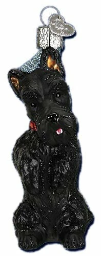 Old World Christmas Scottish Terrier Ornament