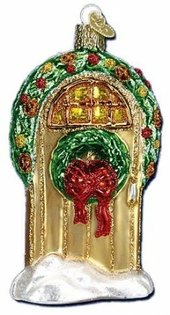 Old World Christmas Welcome Holiday Door Ornament