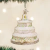 Old World Christmas Wedding Cake Ornament 1 Old World Christmas Wedding Cake Ornament
