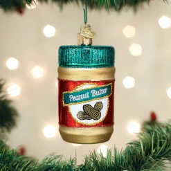 TheHolidayBarn.com Jar Of Peanut Butter Ornament