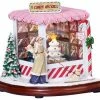 Roman Christmas Music Boxes Christmas Candy Shop Music Box