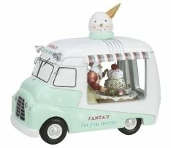 The Holiday Barn Christmas Music Boxes Santa's Frozen Treats Music Box