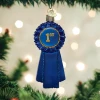 TheHolidayBarn.com Christmas Blue Ribbon Ornament 1 TheHolidayBarn.com Christmas Blue Ribbon Ornament