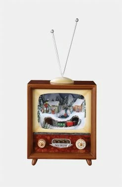 The Holiday Barn TV Music Box Christmas Music Boxes