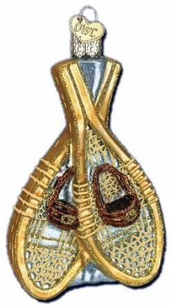 Old World Christmas Snowshoes Ornament