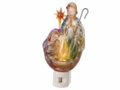 The Holiday Barn New! Nativity Night Light