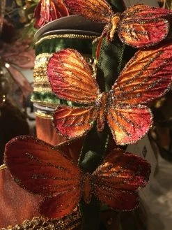 Katherine's Collection Butterfly Ribbon, Spice Traditions New!