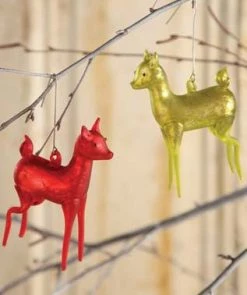 Bethany Lowe Retro Mercury Deer Ornament