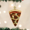 Old World Christmas Pepperoni Pizza Slice Ornament 1 Old World Christmas Pepperoni Pizza Slice Ornament