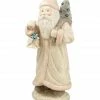 Bethany Lowe Pastel Santa With Bell