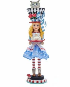 Kurt Adler New! Alice's Adventures In Wonderland Nutcracker