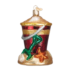 Old World Christmas Sand Pail Ornament