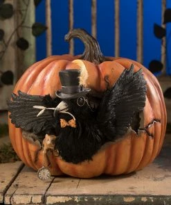 Bethany Lowe Cawing Pumpkin