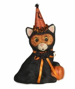 Bethany Lowe Halloween Party Kitty Cat