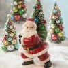 Bethany Lowe Merry & Bright Santa With Christmas Tree New!