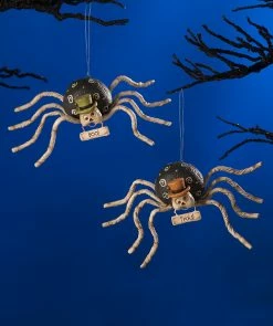 Bethany Lowe Mr. Bones Spider Ornaments