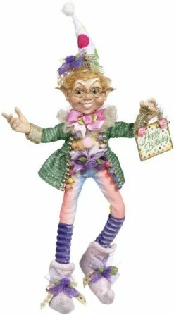 New! Mark Roberts Birthday Bash Elfin - 12"