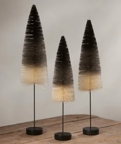 Bethany Lowe Black And White Ombre Trees