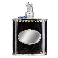 Old World Christmas Flask Ornament