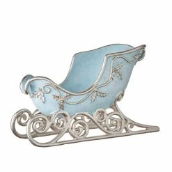Raz Elegant Blue Sleigh
