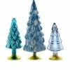 Cody Foster New! Blue Hue Glass Trees