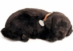 TheHolidayBarn.com Breathing Black Lab Puppy New!