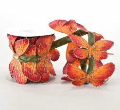 Katherine's Collection Butterfly Ribbon, Spice Traditions New!