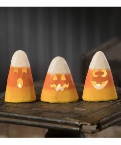 Bethany Lowe New! Candy Corn Luminaries