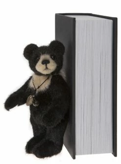 New! Charlie Bears Bear Therapy With Book Box