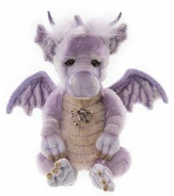 New! Charlie Bears Charms Purple Dragon