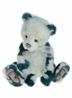 Charlie Bears Macaroon Teddy Bear, Turquoise Blue New! 7 Charlie Bears Macaroon Teddy Bear, Turquoise Blue New!