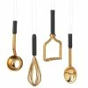 Midwest-CBK Copper Utensils Ornament Set Christmas