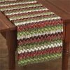 Park Designs Cozy Christmas Cotton Weave Runner New!