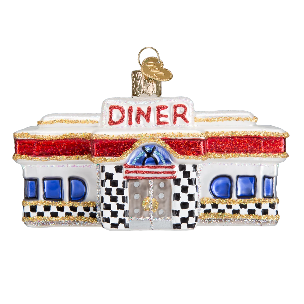 Old World Christmas Diner Ornament 4 Old World Christmas Diner Ornament