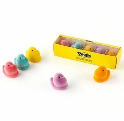 One Hundred 80 Degrees Flocked Peeps, Multi-Color New!