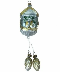 Nostalgie Christbaumschmuck Christmas Vintage Patina German Cuckoo Clock Ornament