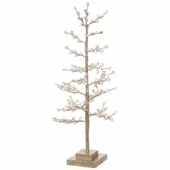 Raz Gold Glittered Tree With Jewels New!