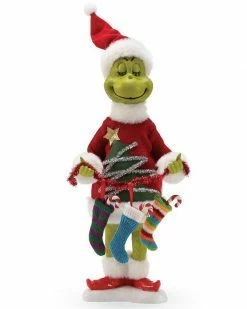 Enesco Grinch Figurine, All The Trimmings New!