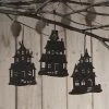 Bethany Lowe Haunted House Silhouette Ornaments