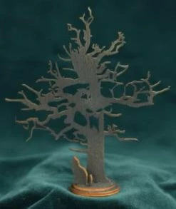 Ginger Cottages Haunted Tree Silhouette