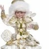 New! Mark Roberts Holly Pearl Princess Fairy - 10" 2 New! Mark Roberts Holly Pearl Princess Fairy - 10"