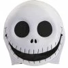Elope Jack Skellington Mask With Moving Mouth 1 Elope Jack Skellington Mask With Moving Mouth