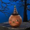 Bethany Lowe Jackie Orange-O-Ween Pumpkin Jar