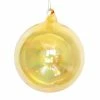 TheHolidayBarn.com Jim Marvin Amber Bottle Glass Ball Ornaments New!