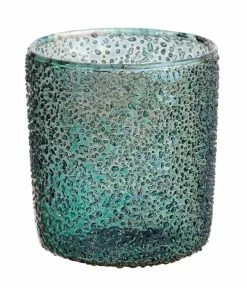 TheHolidayBarn.com Jim Marvin Beaded Glass Votive Holders, Set Of 4 New!