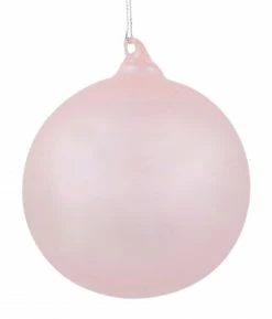 Winward Jim Marvin Light Pink Pearl Glass Ball Ornaments New!