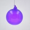 TheHolidayBarn.com New! Jim Marvin Light Purple Bubblegum Glass Ornaments
