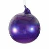 Winward New! Jim Marvin Purple Pearl Glass Ball Ornaments
