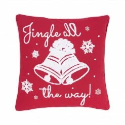 TheHolidayBarn.com Jingle All The Way Pillow New!