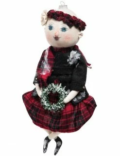 Joe Spencer New! Belinda Ornament Head Doll